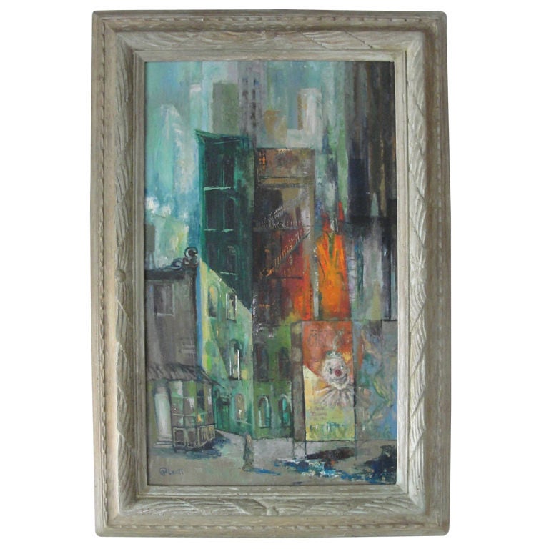 Oil on Canvas - "Little Boy Lost" by Marvin Levitt