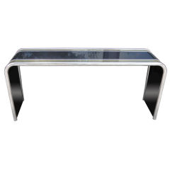 Bernhard Rohne Waterfall Console in Mixed Metals