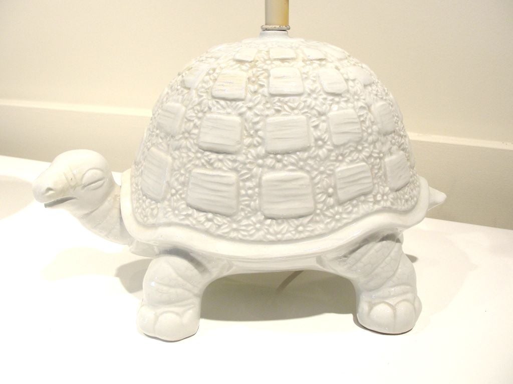 table turtle lamp