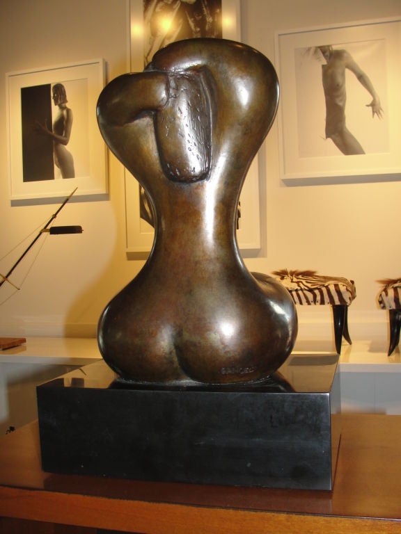 Mid-20th Century Sculpture in Bronze by Louis Bancel (1926 - 1978), Signed