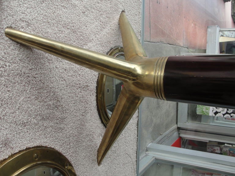 Exceptional Gio Ponti  Tri-Leg  Side Table