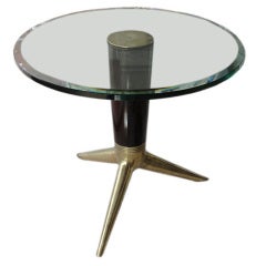 Exceptional Gio Ponti  Tri-Leg  Side Table