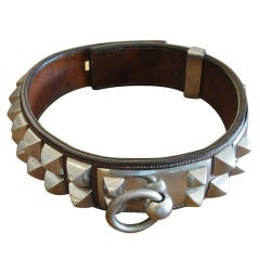 Outstanding Vintage Studded Dog Collar