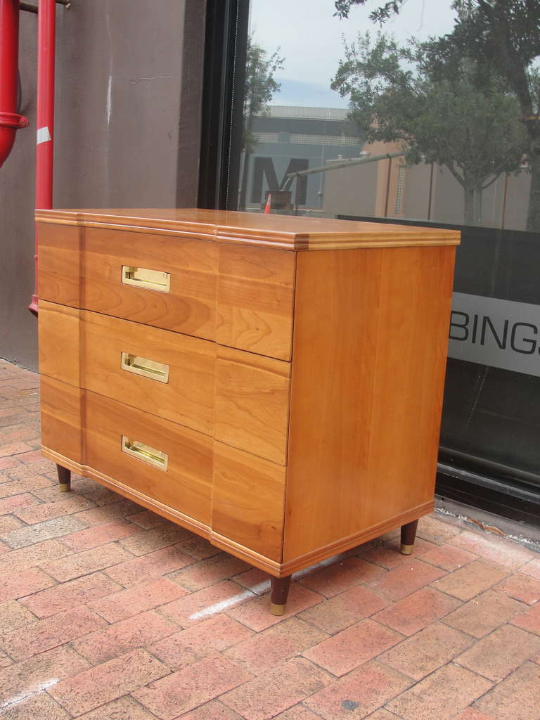 American Pair of John Widdicomb Chest of Drawers