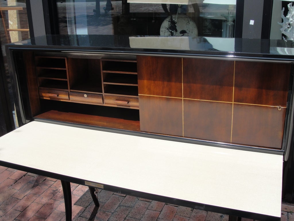 Maison Jansen Secretaire/Bar  Cabinet 1