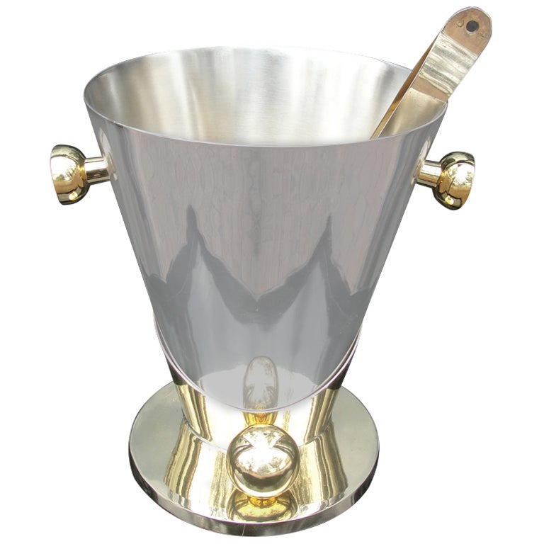 Art Deco Inspired Champagne Cooler/ Ice Bucket