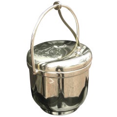 Beautiful Mechanized Brass Ice Bucket