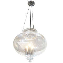 Koch & Lowy Hanging Light Fixture