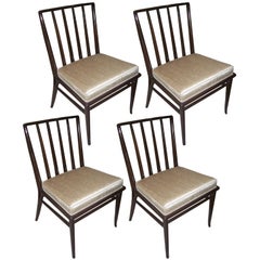 Set of 4 T.H. Robsjohn-Gibbings Dining Chairs
