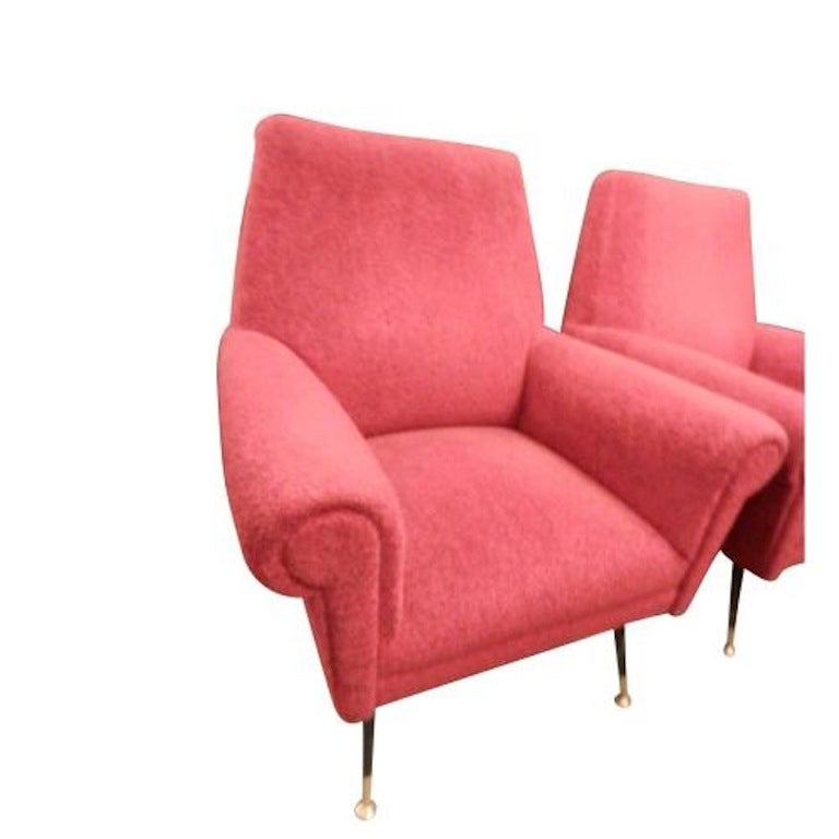 A Pair of Mid Century Modern Club Chairs