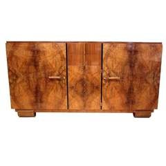 Josef Decoene Art Deco Sideboard in Figured Walnut, circa 1935 5