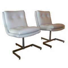 A Pair of Modernist Slipper Chairs by Raphael