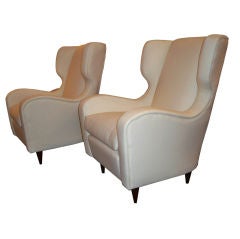 A Pair of Mid-Century Modernist Club Chairs