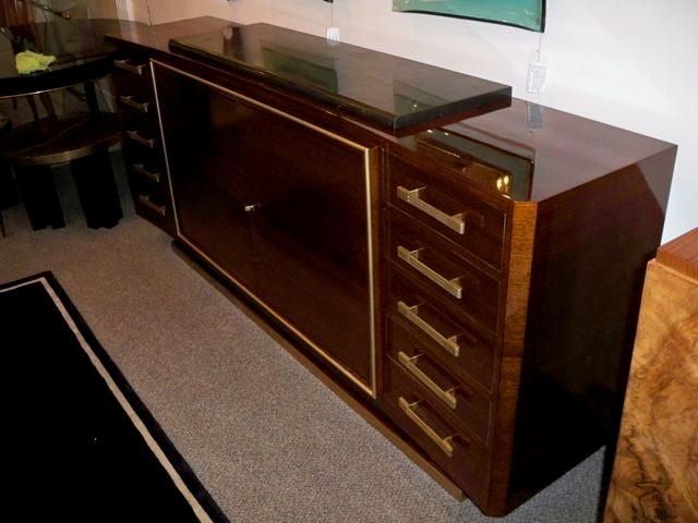 An Important Sideboard in Walnut by Renou and Genisset 1