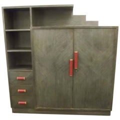 An Art Deco Library Cabinet by Karl Maes