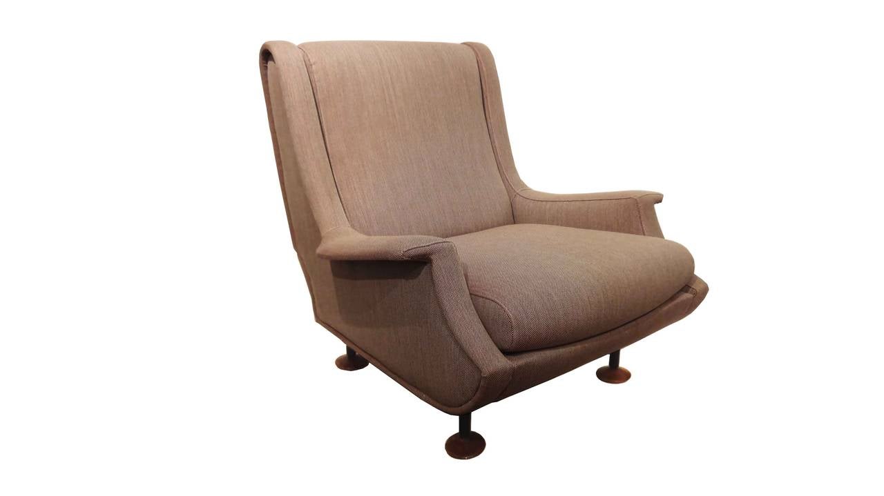 Mid-Century Modern Marco Zanuso, Model Regent, Mid-Century Club Chairs