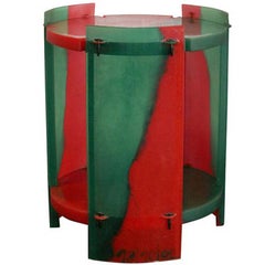 'NOBODY'S PERFECT'  SIDE TABLE BY GAETANO PESCE