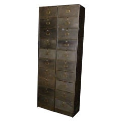20 Drawer metal cabinet