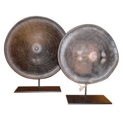 Antique Two African Shields