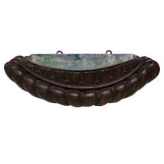 Antique French Scalloped Planter