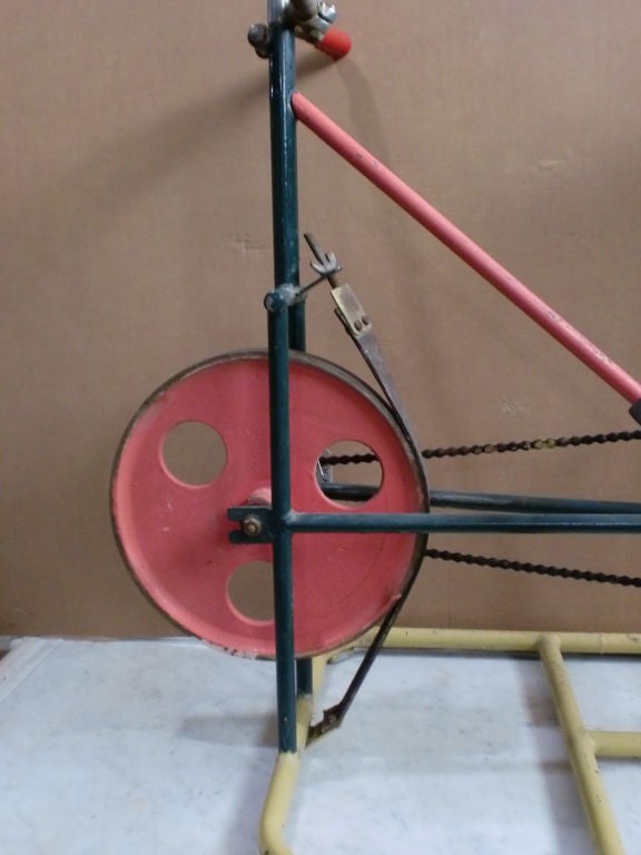 20th Century Fabulous Old English Exercise Bike For Sale