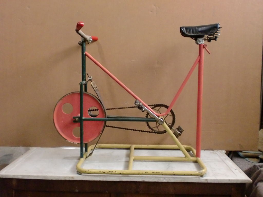 Fabulous Old English Exercise Bike For Sale 1