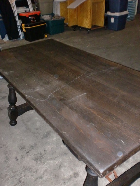 20th Century Spanish Library Table/Desk For Sale