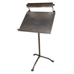 Vintage French Metal Music Stand