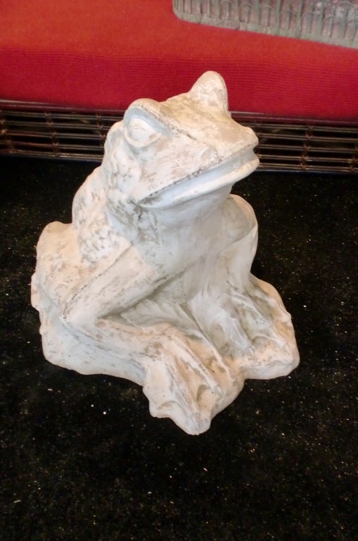 Cement Large Garden Frog For Sale