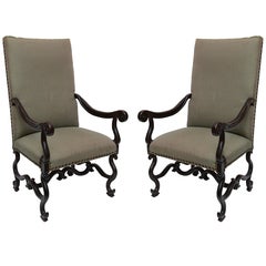 Pair of 19th C. French Armchairs