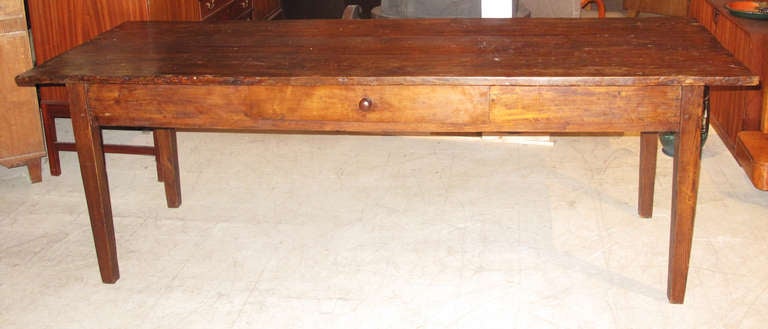 English 19th Century Harvest Table