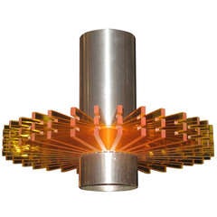 Danish 1960s Symfoni Pendant Light by Claus Bolby