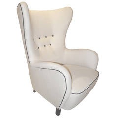 Danish 1930s-1940s Large-Scale Mogens Lassen Armchair 2