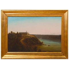 Clifton Hotel by Niagara Falls by Ferdinand Richardt 1856 11