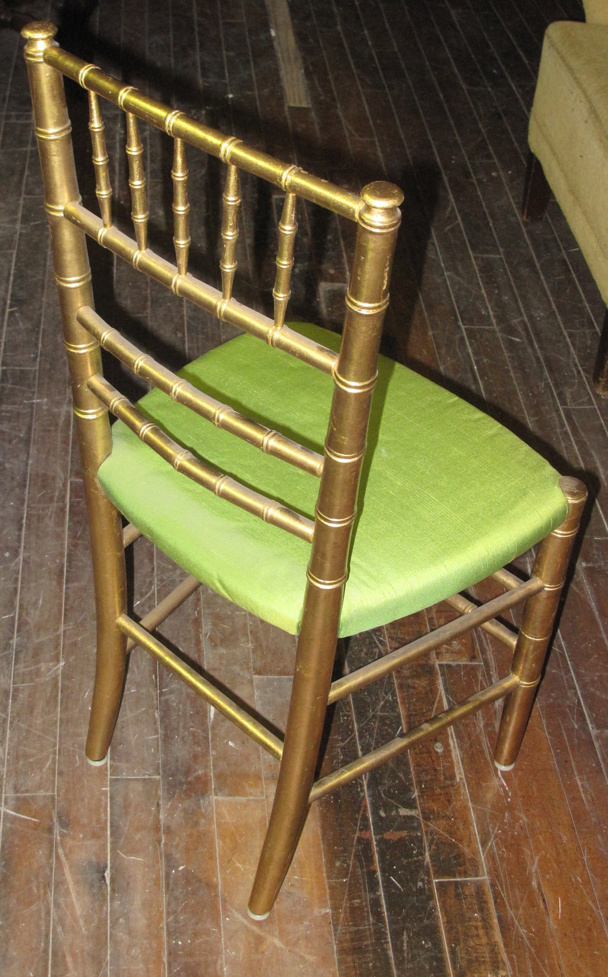 Belle Époque Set of 25 Early 20th Century Giltwood Ballroom Chairs