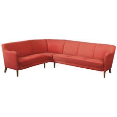 Danish 1940s Corner or Sectional Sofa