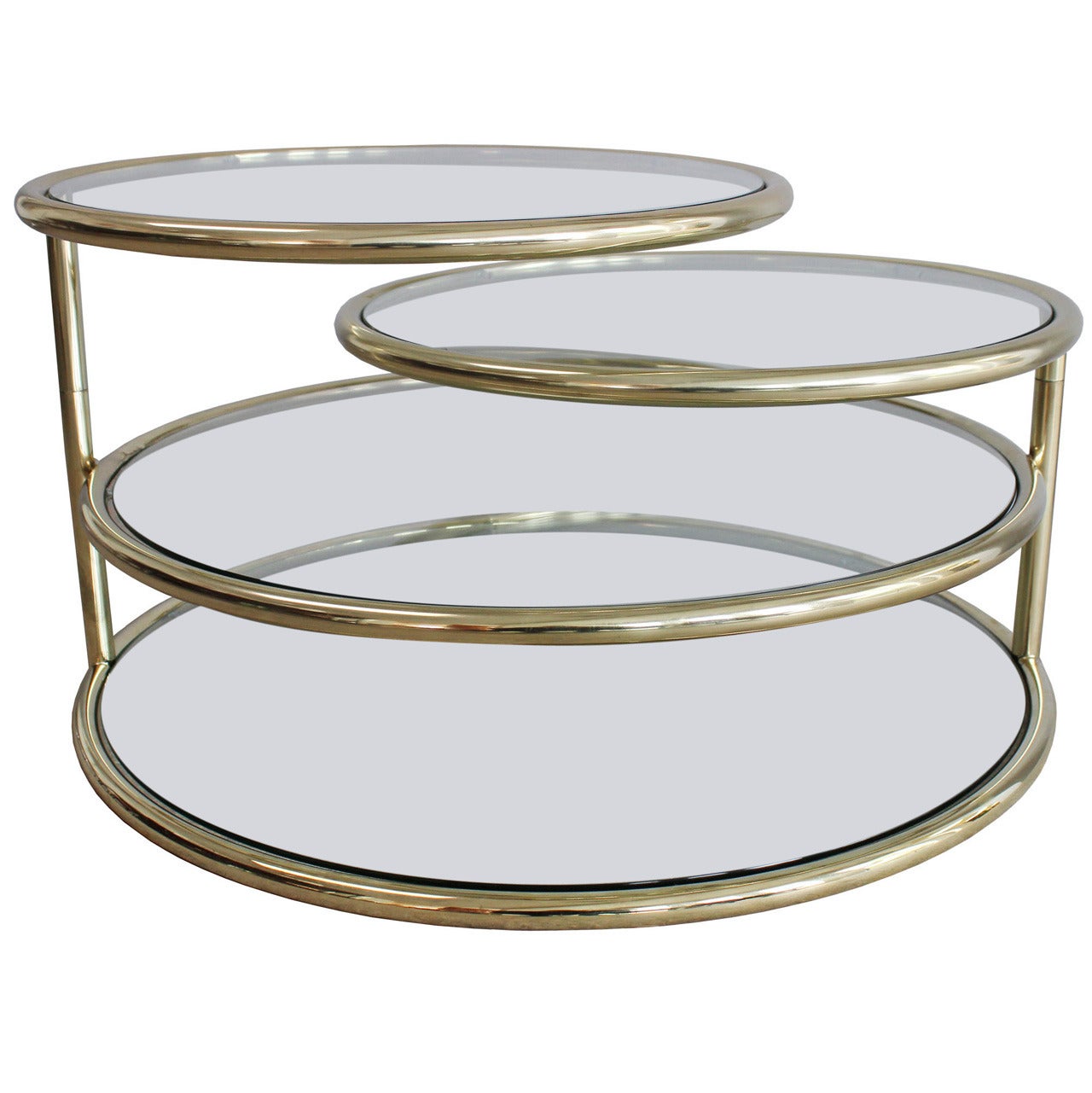 Four-Tier Swivel Coffee Table