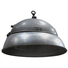 Industrial Metal Light, the Netherlands, circa 1940s 7