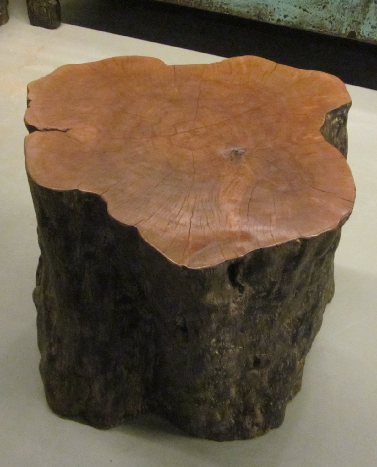 18th Century and Earlier Prehistoric Lychee Wood Side Table from Indonesia