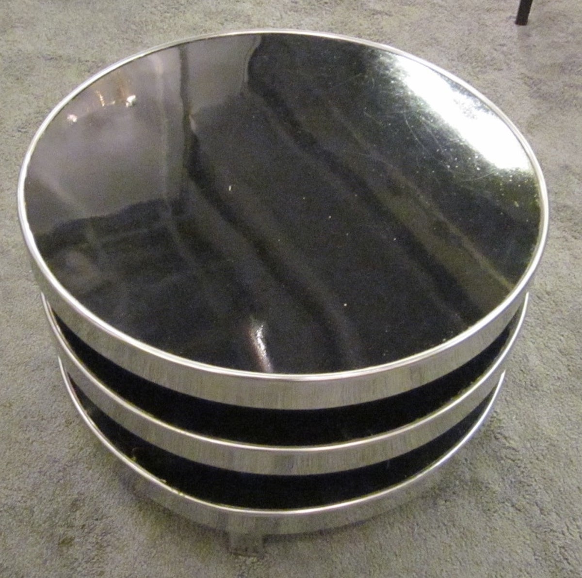 3 tier round coffee table