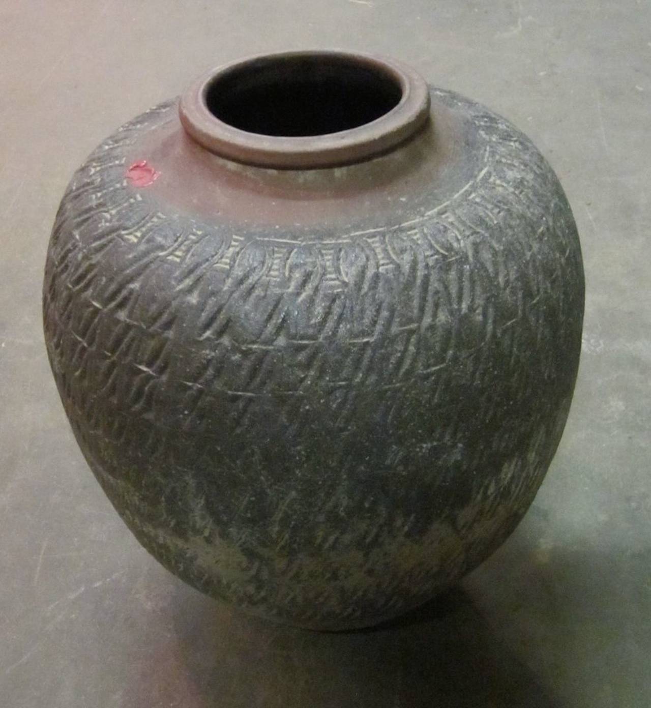 Chinese 19th Century Textured Large Food Vessels, China