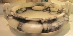 Italian Large Alabaster Bowl