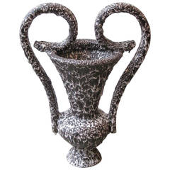 Vallauris Textured Ceramic Vase, France, 1940's