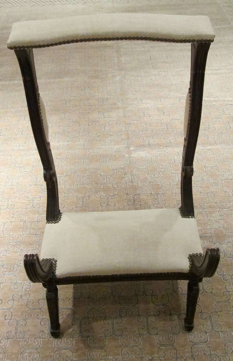 19thC French Prayer Chair 1