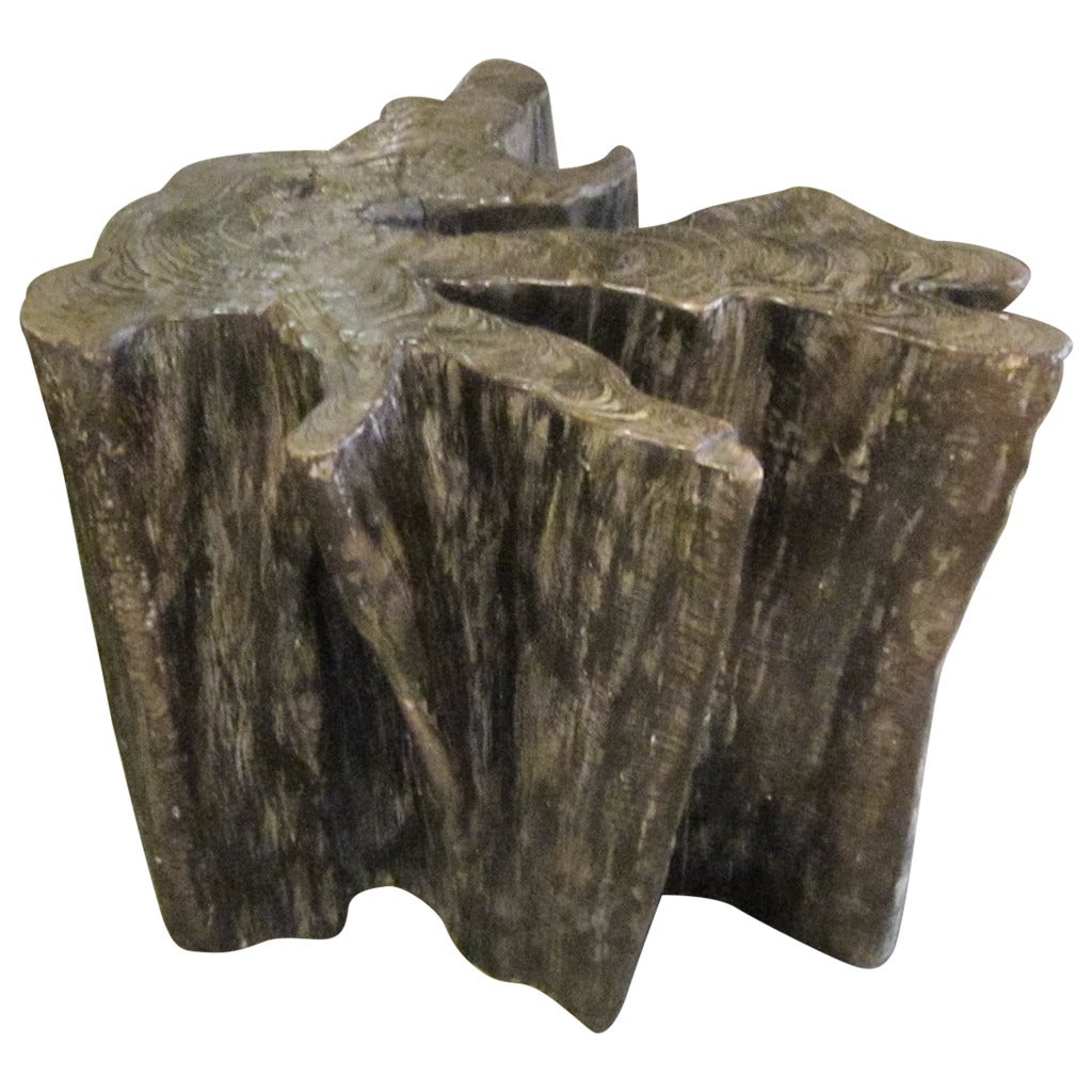 Free-Form Banyon Tree Wood Side Table, Indonesia, Contemporary