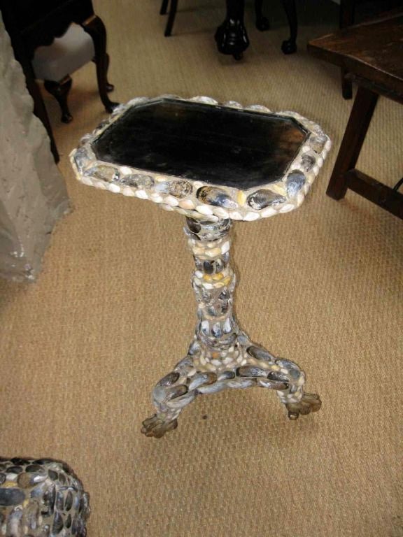 English Regency Shell Table Circa 1840