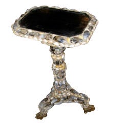 English Regency Shell Table Circa 1840 English Regency Shell Table Circa 1840