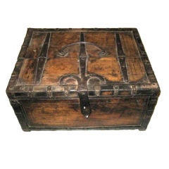Used 19thC Indian Storage Box