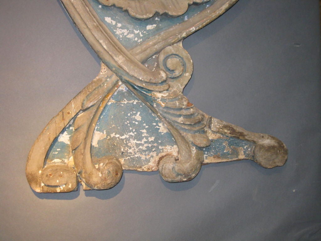 19th Century 19thC Carousel Mirror/Wall Decoration