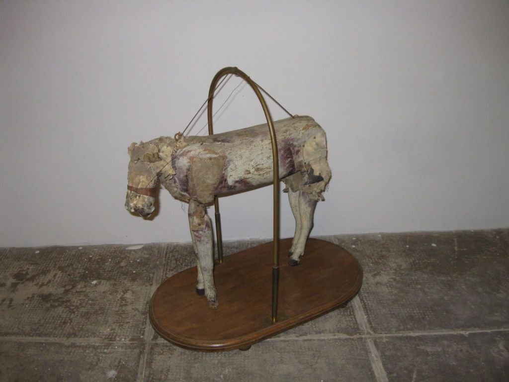 19thC Italian Horse Puppet